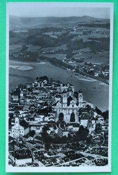 AK Passau / 1942 / Fliegeraufnahme Luftbild